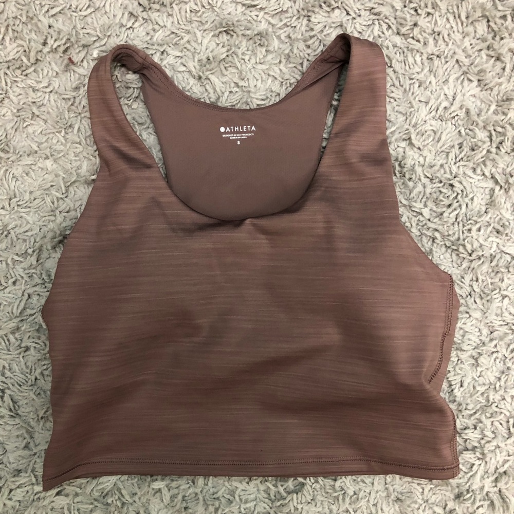 Athleta Workout Cropped tank